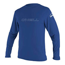 Load image into Gallery viewer, O'Neill Men's Basic Skins UPF 50+ Long Sleeve Sun Shirt, Pacific, 2XL