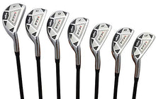 Load image into Gallery viewer, Men’s Majek MX4 Hybrid Iron Set, which Includes: #4, 5, 6, 7, 8, 9, PW Senior Flex Right Handed Utility “A” Flex Clubs