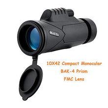 Load image into Gallery viewer, MaxUSee Kids Telescope 400x40mm with Finder Scope for Kids & Beginners + Portable 10X42 HD Monocular with BAK4 Prism FMC Lens for Moon Viewing Bird Watching Wildlife Scenery