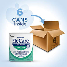 Load image into Gallery viewer, EleCare Hypoallergenic Formula, Complete Nutrition For Severe Food Allergies, Amino Acid-based Infant Formula, 14.1 oz, 1 Count