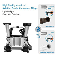 Load image into Gallery viewer, Epomaking Kayak Roof Carrier Rack J-Style Folding with Paddle Holders of Holding 2 Kayaks for Canoe/SUP/Kayaks/Surfboard/Ski Board Rooftop Mount on SUV/Car/Truck, Made of Aviation Grade Aluminum Alloy