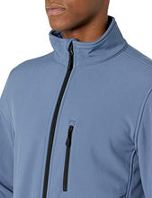 Load image into Gallery viewer, Amazon Essentials Men's Water-Resistant Softshell Jacket, Indigo Blue, XX-Large