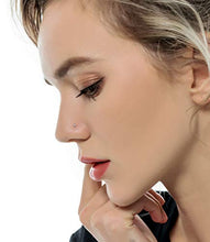 Load image into Gallery viewer, Tornito 20G 36Pcs Stainless Steel L Shaped Nose Ring CZ Nose Stud Retainer Labret Nose Piercing Jewelry (A0:30Pcs, Silver Tone)