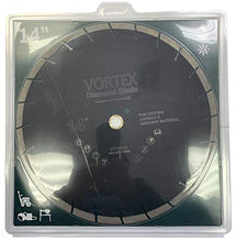 Load image into Gallery viewer, (10 Pack) VORTEX DIAMOND VPSA 14 inch Asphalt Dry Cutting Segmented Diamond Saw Blades (14" - 10pcs)