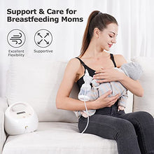 Load image into Gallery viewer, Hands Free Pumping Bra, Momcozy Adjustable Breast-Pumps Holding and Nursing Bra, Suitable for Breastfeeding-Pumps by Lansinoh, Philips Avent, Spectra, Evenflo and More(Black, Large)