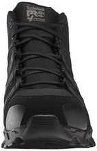 Load image into Gallery viewer, Timberland PRO Men's Powertrain Mid Alloy Toe ESD Industrial Hiking Boot, Black Synthetic, 12 M US