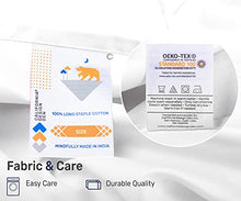 Load image into Gallery viewer, California Design Den 400-Thread-Count Twin XL Sheets, 100% Cotton, Blue Color 3 Piece Bedding Set, Sateen Weave Bed Sheet for Kids, Teens & Adult Beds Includes Fitted Sheet, Flat Sheet and Pillowcase