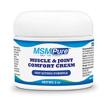 Load image into Gallery viewer, Kala Health MSMPure Maximum Strength Muscle & Joint Comfort MSM Cream, Fast Acting & Non-Staining Formula, Made in The USA, 2 oz