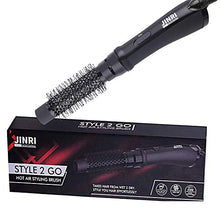 Load image into Gallery viewer, One-Step Hair Dryer & Volumizer Hot Air Brush, 3-in-1 Hair Dryer Brush Styler for Straightening, Curling, Salon Negative Ion Ceramic Lightweight Blow Dryers Straightener Curl Volume Hair Brush