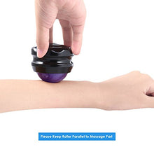 Load image into Gallery viewer, Manual Massage Ball Pain Relief Back Roller Massager Self Massage Therapy and Relax Full Body Tools for Sore Muscle Joint Pain Essential Oils or Lotion Relax (Blue)
