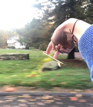 Load image into Gallery viewer, Anti-gravity finger surfboard. Surf the air out a car window!