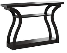 Load image into Gallery viewer, Monarch Specialties 47" Console Table - Sleek and Modern Accent Table for Your Home (Cappuccino/Dark Brown)