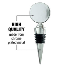 Load image into Gallery viewer, Grinning Nutcracker Soldier with Snowflakes Wine Bottle Stopper