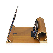 Load image into Gallery viewer, 12’’ Screen Magnifier for Smartphone – Mobile Phone 3D Magnifier Projector Screen for Movies, Videos, and Gaming – Foldable Phone Stand with Screen Amplifier – Compatible with All Smartphones