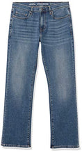 Load image into Gallery viewer, Amazon Essentials Men's Straight-Fit Stretch Bootcut Jean, Medium Vintage, 33W x 30L