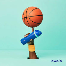 Load image into Gallery viewer, Owala FreeSip Insulated Stainless Steel Water Bottle with Straw for Sports and Travel, BPA-Free, 24-Ounce, Hint of Grape