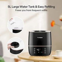 Load image into Gallery viewer, VIVOSUN 2-in-1 5L Warm & Cool Mist Humidifier and Air Circulator Fan
