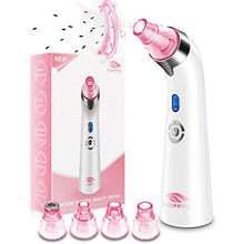 Load image into Gallery viewer, Blackhead Remover Pore Vacuum - Electric Blackhead Vacuum Cleaner Blackhead Extractor Tool Device Comedo Removal Suction Beauty Device for Women(Pink)