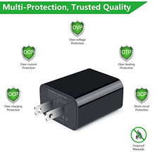 Load image into Gallery viewer, Quick Charge 3.0 Wall Charger, 4Pack 18W 3Amp Fast Charging Block Cube Plug for Samsung Galaxy S22/S21/S21 Ultra/S20 FE Note 20 Ultra A13 A02S A12 A32 A42 A52 A10E A11 A21 A51 S10 S9 S8 S7 Edge S6 J7