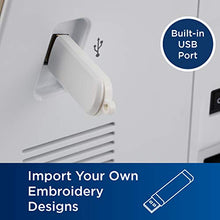 Load image into Gallery viewer, Brother PE550D Embroidery Machine, 125 Built-in Designs Including 45 Disney Designs, 4" x 4" Hoop Area, Large 3.2" LCD Touchscreen, USB Port, 9 Font Styles