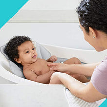 Load image into Gallery viewer, Summer Infant Deluxe Bath Cushion, Gray, Fits Inside Most Baby Bathtubs, Provides Extra Comfort and Support, No Slip Backing, Quick Dry Material, Machine Washable, White