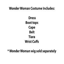 Load image into Gallery viewer, Rubie's womens Secret Wishes Dc Comics Deluxe Wonder Woman Adult Sized Costumes, Blue/Red, Medium US