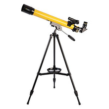 Load image into Gallery viewer, NATIONAL GEOGRAPHIC 50MM Plössl Telescope, Yellow (80-10050)