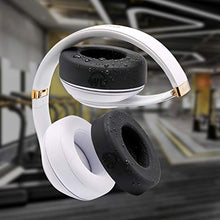 Load image into Gallery viewer, Large WC SweatZ Protective Headphone Ear Covers Made by Wicked Cushions | Fits Beats Studio 3 & 2 (Does Not Fit Beats Solo) / Bose QC35 & 35II / Bose 700 & More | Sweatproof & Washable (Lg, Black)