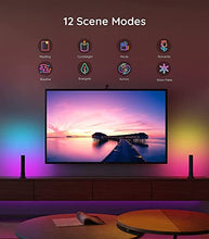 Load image into Gallery viewer, Govee LED Smart Light Bars with Camera, RGBIC Smart Backlights Bundle with Govee LED Light Bulb Dimmable, Music Sync Color Changing Light Bulbs Bluetooth Light Bulbs with App Control