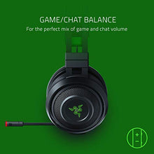 Load image into Gallery viewer, Razer Nari Ultimate for Xbox One Wireless 7.1 Surround Sound Gaming Headset: HyperSense Haptic Feedback - Auto-Adjust Headband - Retractable Mic – For Xbox One, Xbox Series X & S - Black/Green