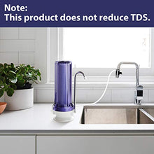 Load image into Gallery viewer, iSpring CKC1C Countertop Drinking Water Filtration System with Carbon Filter, 2.5" x 10", Clear