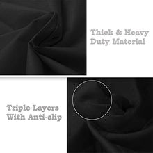 Load image into Gallery viewer, Pet Magasin Durable Black Pet Car Seat Cover Waterproof & Scratch Proof & Nonslip Backing & Hammock Style & Heavy Duty Back Seat Protector for Cars Trucks & SUVs