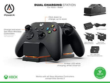 Load image into Gallery viewer, POWER A Dual Charging Station for Xbox - Black, Wireless Controller Charging, Charge, Rechargeable Battery, Xbox Series X|S, Xbox One - Xbox Series X