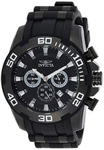 Load image into Gallery viewer, Invicta Men's Pro Diver Stainless Steel Quartz Watch with Silicone Strap, Black, 26 (Model: 22338)