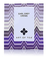Load image into Gallery viewer, Art of Tea | Organic Earl Grey Crème Tea| 50 Eco Friendly Pyramid Tea Bag Sachets