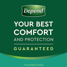 Load image into Gallery viewer, Depend FIT-FLEX Incontinence Underwear for Women, Disposable, Maximum Absorbency, Large, Blush, 52 Count (2 Packs of 26) (Packaging May Vary)
