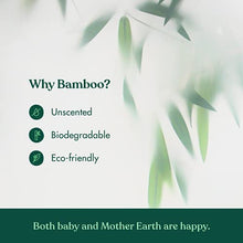 Load image into Gallery viewer, Naturally Natures Bamboo Diaper Liners 400 Sheets (4 Pack) Gentle and Soft, Chlorine and Dye-Free, Unscented, Biodegradable Inserts (Set of 4) 400 Liners