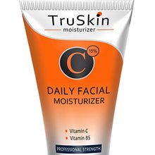Load image into Gallery viewer, TruSkin Vitamin C Moisturizer Face, Neck & Décolleté Cream for All Skin Types with Vitamin B5 and Green Tea, 2 fl oz