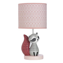 Load image into Gallery viewer, Lambs & Ivy Little Woodland Lamp with Shade & Bulb, Gray