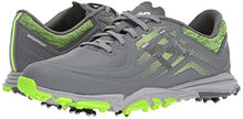 Load image into Gallery viewer, New Balance Men's Minimus Tour Waterproof Spiked Comfort Golf Shoe, Dark Grey/Green, 14 D D US