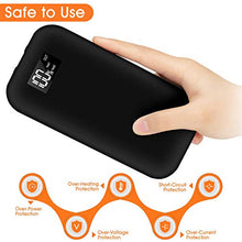 Load image into Gallery viewer, COMLIFE Portable Hand Warmer, 20000mAh Electric Camping Long-Lasting Pocket Warmer & Reusable Larger Capacity Type-C Power Bank, Single/Dual-Sided Quick Heating, LED Display, Up to 14 Hours of Heat