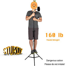 Load image into Gallery viewer, Haitent Retractable Adjustable Cell Phone Tall Tripod Stand Holder for iPhone 11 Pro Max,iPhone Xs Max,8,7 Plus, 6 Plus,360 Degree Rotatable Flexible Universal Gooseneck Smartphone Stand with Clamp