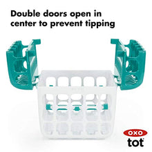 Load image into Gallery viewer, OXO Tot Dishwasher Basket for Bottle Parts & Accessories, Teal