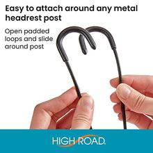 Load image into Gallery viewer, High Road Contour CarHooks Car Headrest Hangers, Purse and Grocery Bag Hooks, 2-pack