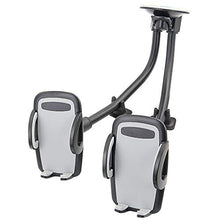 Load image into Gallery viewer, Kolasels Dual Phone Holder for Car , Phone Mount for Truck Windshield/Dashboard Compatible with iPhone 11/Xs/Xr/X/8 Plus/8/7/6, Samsung Note 10+/10/9/8/7, HTC, LG and More 3.5-6.5 inch Cell Phone