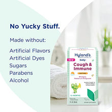 Load image into Gallery viewer, Hyland’s Naturals Baby Cough & Immune with Agave, Elderberry & Pomegranate - Soothes Cough and Cold, & Supports Immunity - Daytime - 2 Fl. Oz.