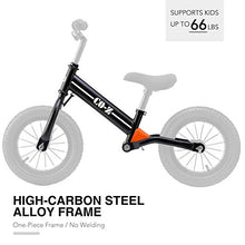 Load image into Gallery viewer, CO-Z Kids Balance Bike for 2-5 Year Olds with 12" Rubber Air Tires, Easy Step Through Frame Bike for Boys and Girls, No Pedal Toddler Scooter Bike, Ride On Toy for Children, Lightweight Kids Bicycle