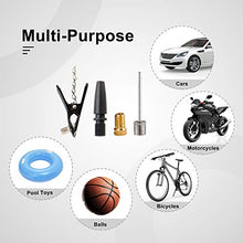 Load image into Gallery viewer, Tire Inflator Air Compressor, 20V Cordless Tire Pump with Digital Pressure Gauge, AUTO-OFF Function, 12V Car Power Adapter for Car Tires, Bicycle, Motorcycle, Balls, C P CHANTPOWER