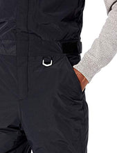 Load image into Gallery viewer, Amazon Essentials Men's Water-Resistant Insulated Snow Bib Overall, Black, Medium