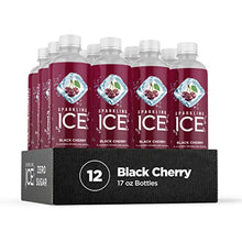 Load image into Gallery viewer, Sparkling Ice, Black Cherry Sparkling Water, Zero Sugar Flavored Water, with Vitamins and Antioxidants, Low Calorie Beverage, 17 fl oz Bottles (Pack of 12)
